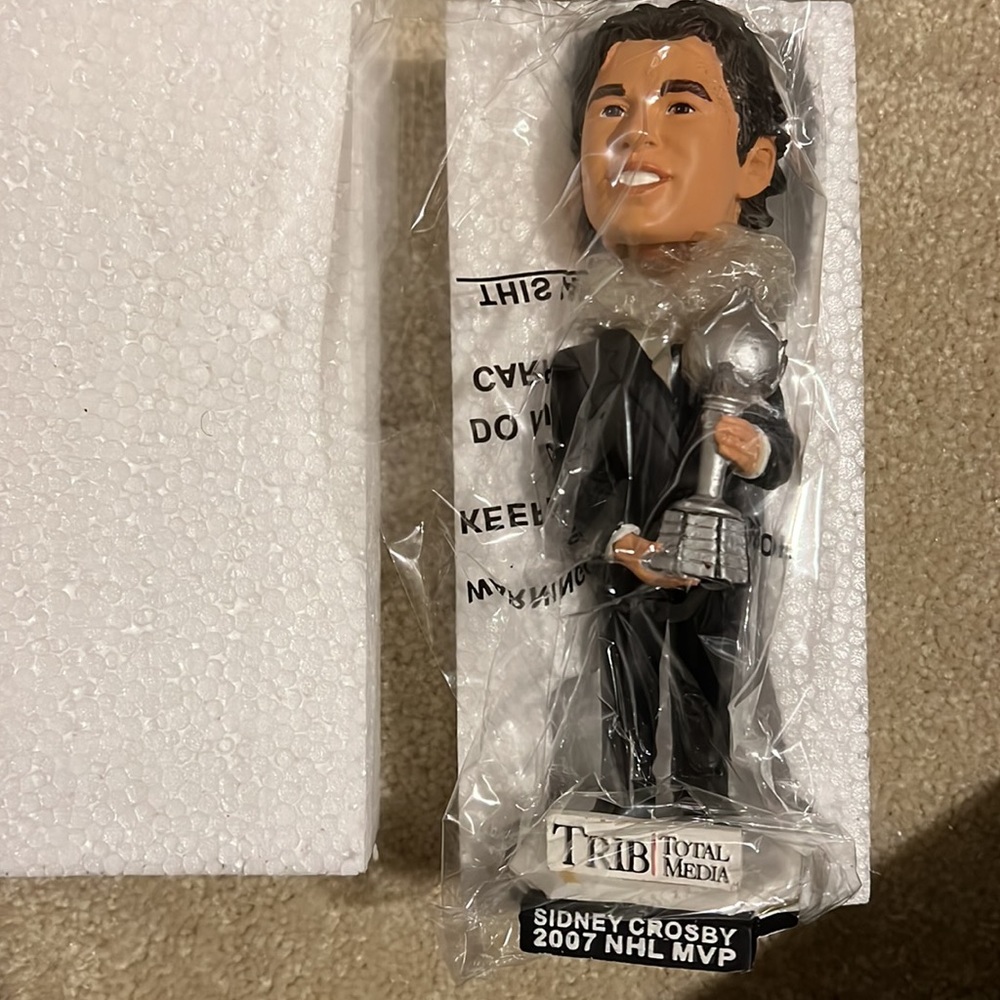 New Sidney Crosby 2007 NHL MVP Bobblehead